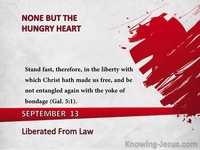 Liberated From Law